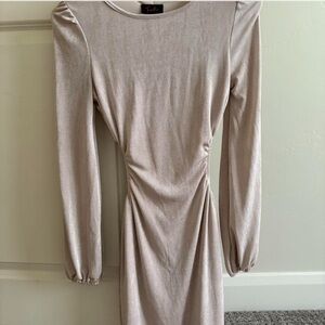 Cream women’s dress